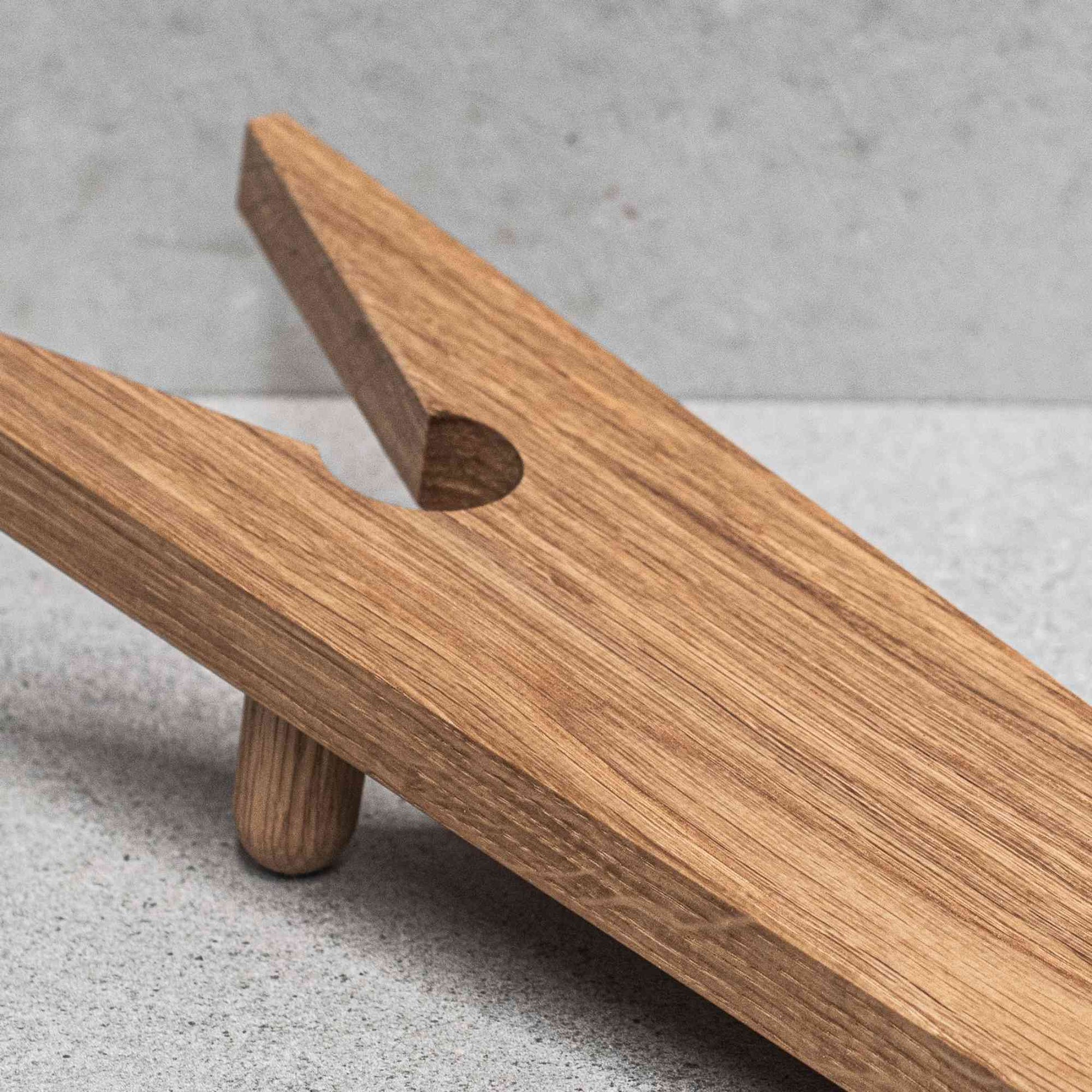 Solid Oak Bootjack | Hands-Free Boot Remover Personal Care > Boot Jack > Hands Free Boot Remover - Minimalist Gardener