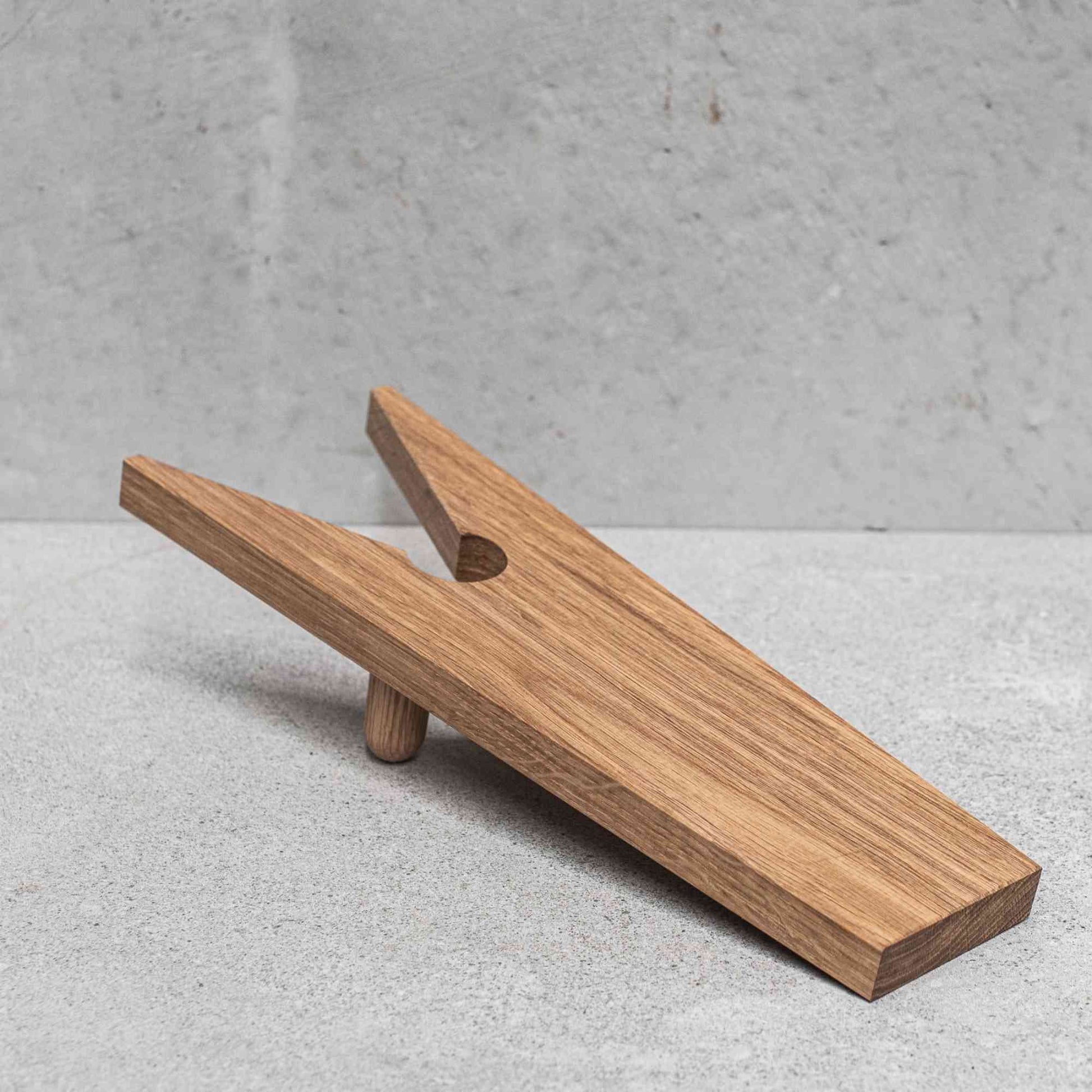 Solid Oak Bootjack | Hands-Free Boot Remover Personal Care > Boot Jack > Hands Free Boot Remover - Minimalist Gardener