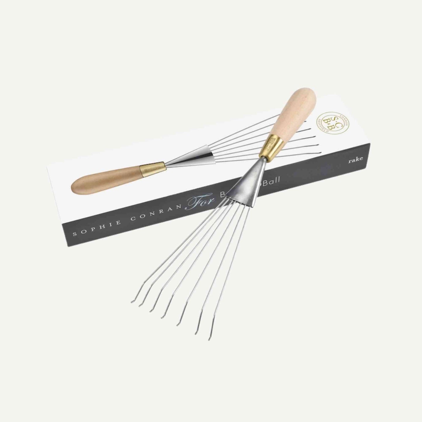 Sophie Conran Gift-Boxed Hand Rake Home & Garden > Garden Tools > Hand Tools - Minimalist Gardener