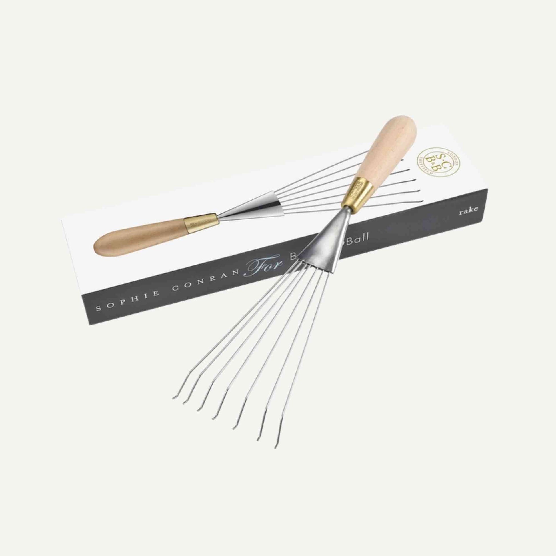 Sophie Conran Gift-Boxed Hand Rake Home & Garden > Garden Tools > Hand Tools - Minimalist Gardener