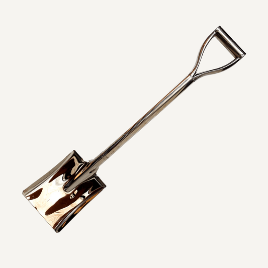 Stainless Steel D - Grip Garden Shovel Home & Garden > Garden Tools > Gardening Tools - Minimalist Gardener