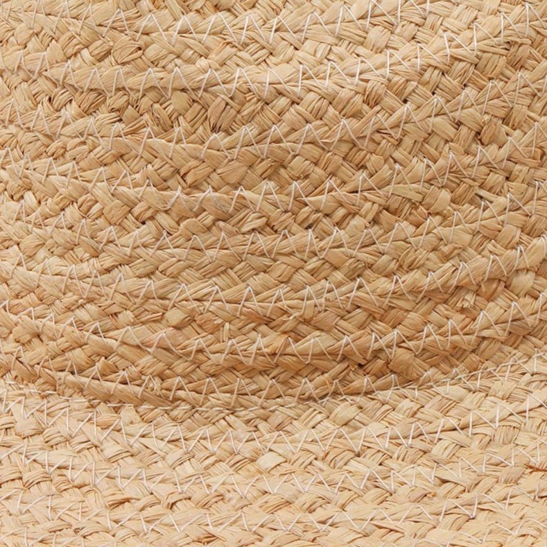 Straw Braid Flat Brim Garden Sun Hat Dark Home & Garden > Personal Protection > Garden Sun Hat - Minimalist Gardener