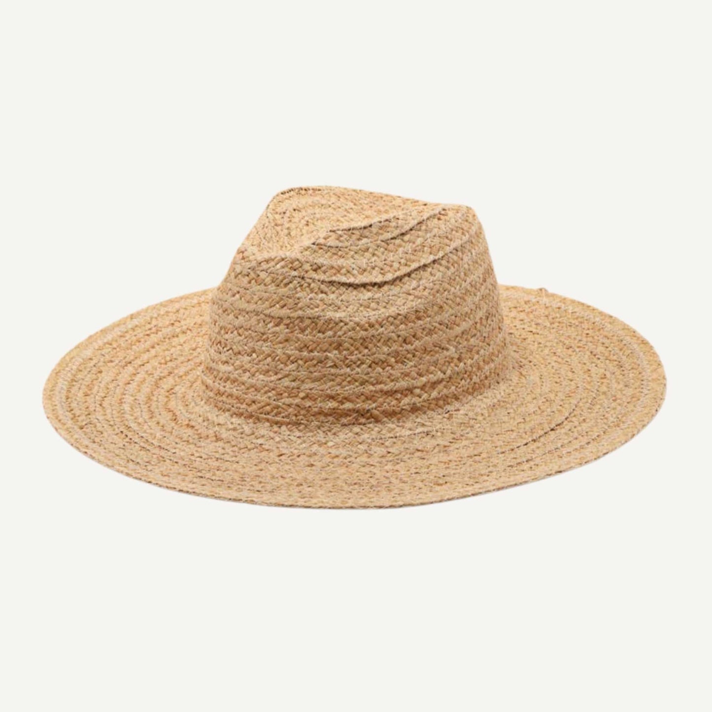 Straw Braid Flat Brim Garden Sun Hat Light Home & Garden > Personal Protection > Garden Sun Hat - Minimalist Gardener