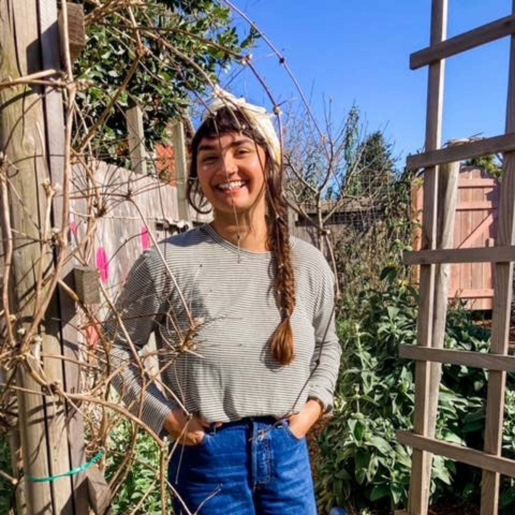 Sunrise Garden Bandana | 100% Cotton Home & Garden > Garden Gloves & Gear > Gardening Bandana - Minimalist Gardener