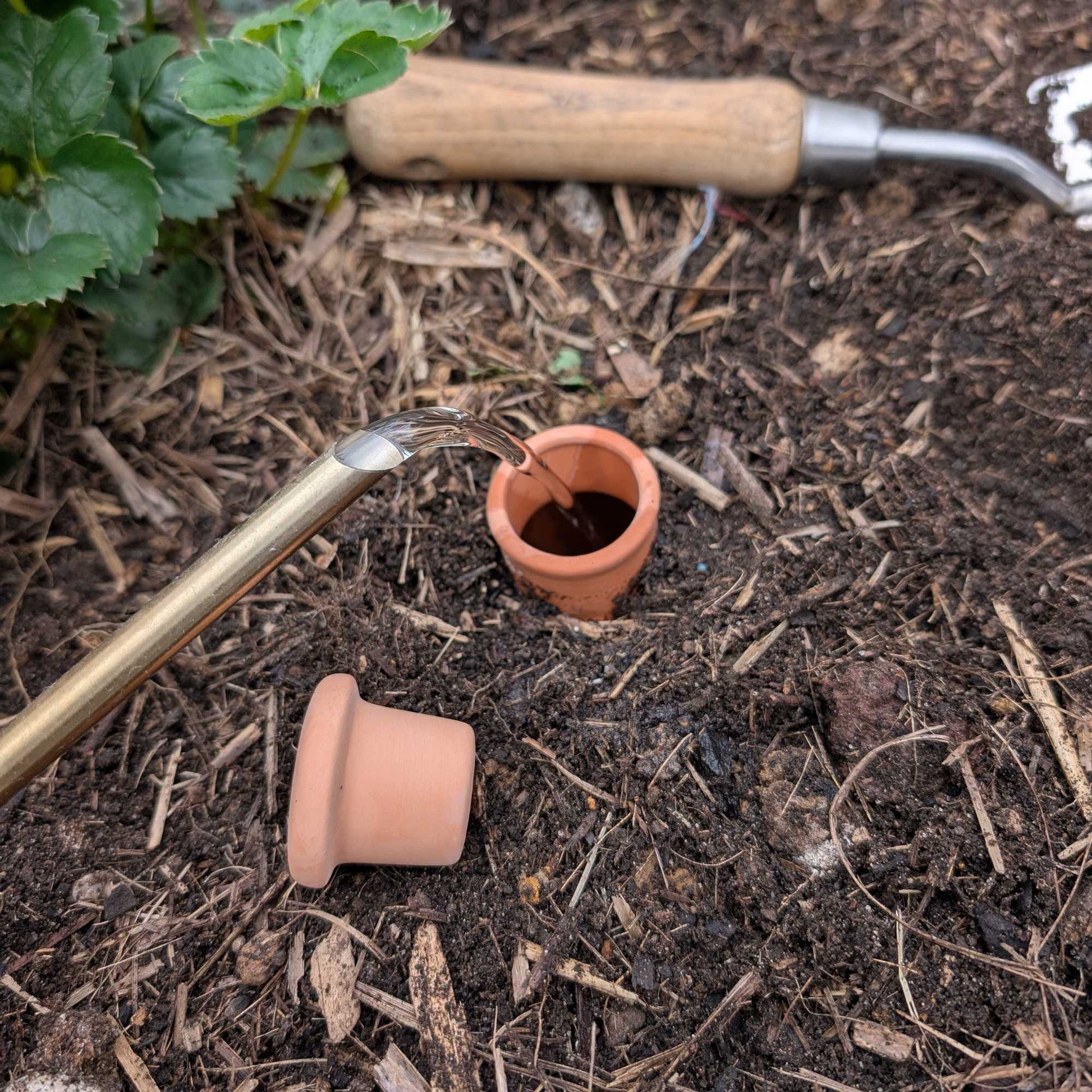 Terracotta Bottle Olla Irrigation Pot Home & Garden > Garden Accessories > Watering - Minimalist Gardener