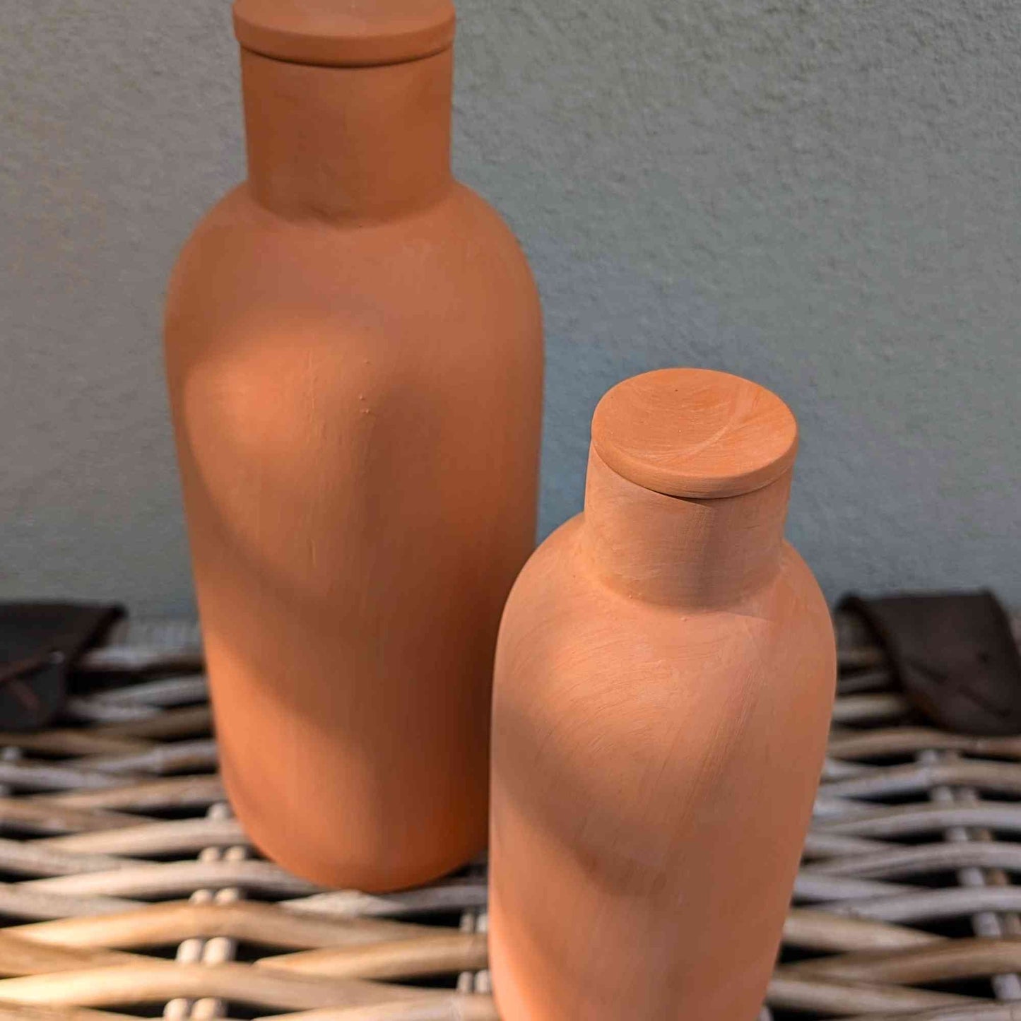 Terracotta Bottle Olla Irrigation Pots | Set of 2 Large 1200ml Home & Garden > Garden Accessories > Watering - Minimalist Gardener