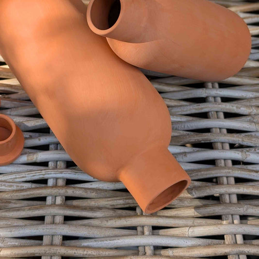 Terracotta Bottle Olla Irrigation Pots | Set of 2 Large 1200ml Home & Garden > Garden Accessories > Watering - Minimalist Gardener