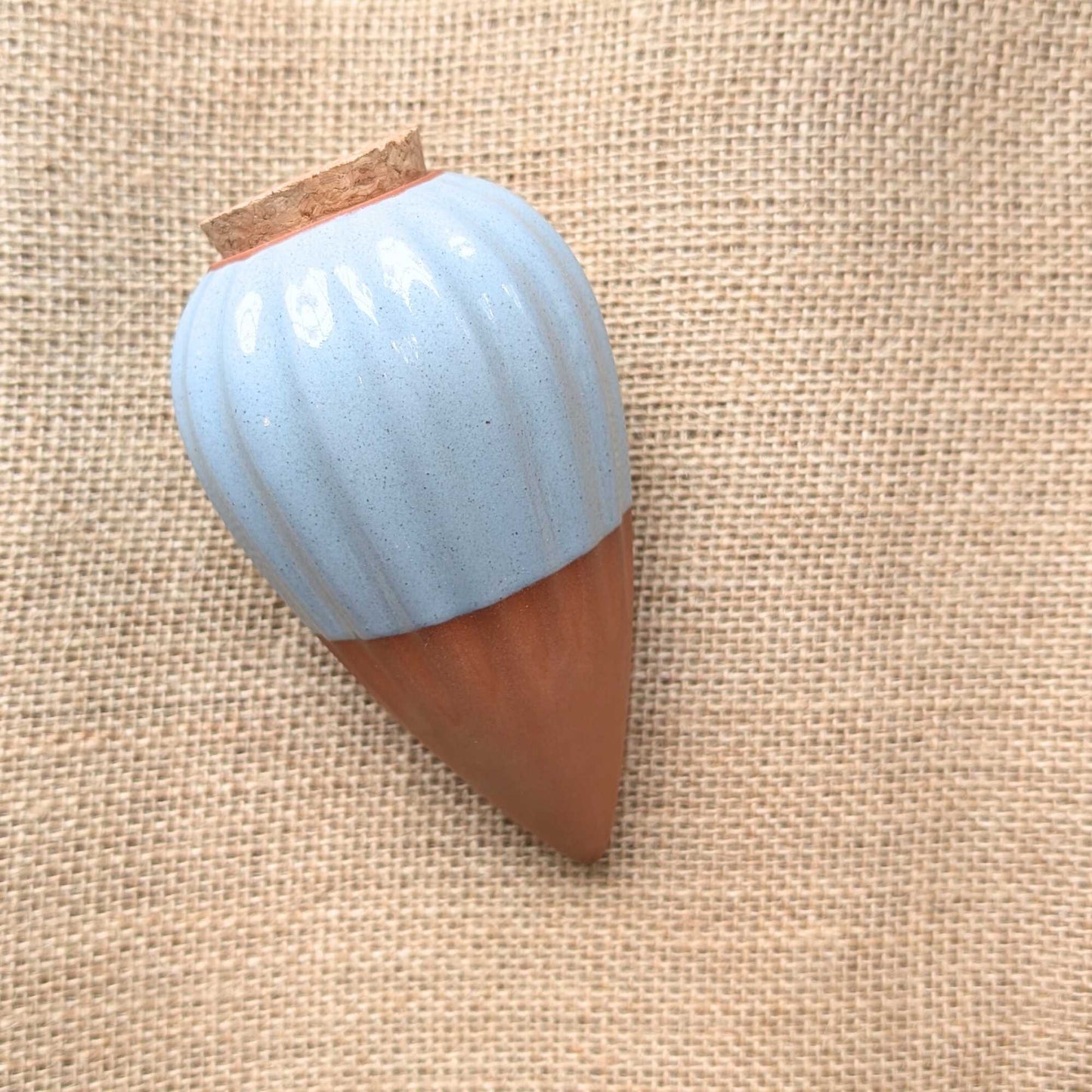 Terracotta Olla Irrigation Pot Drift Blue Home & Garden > Garden Accessories > Watering - Minimalist Gardener