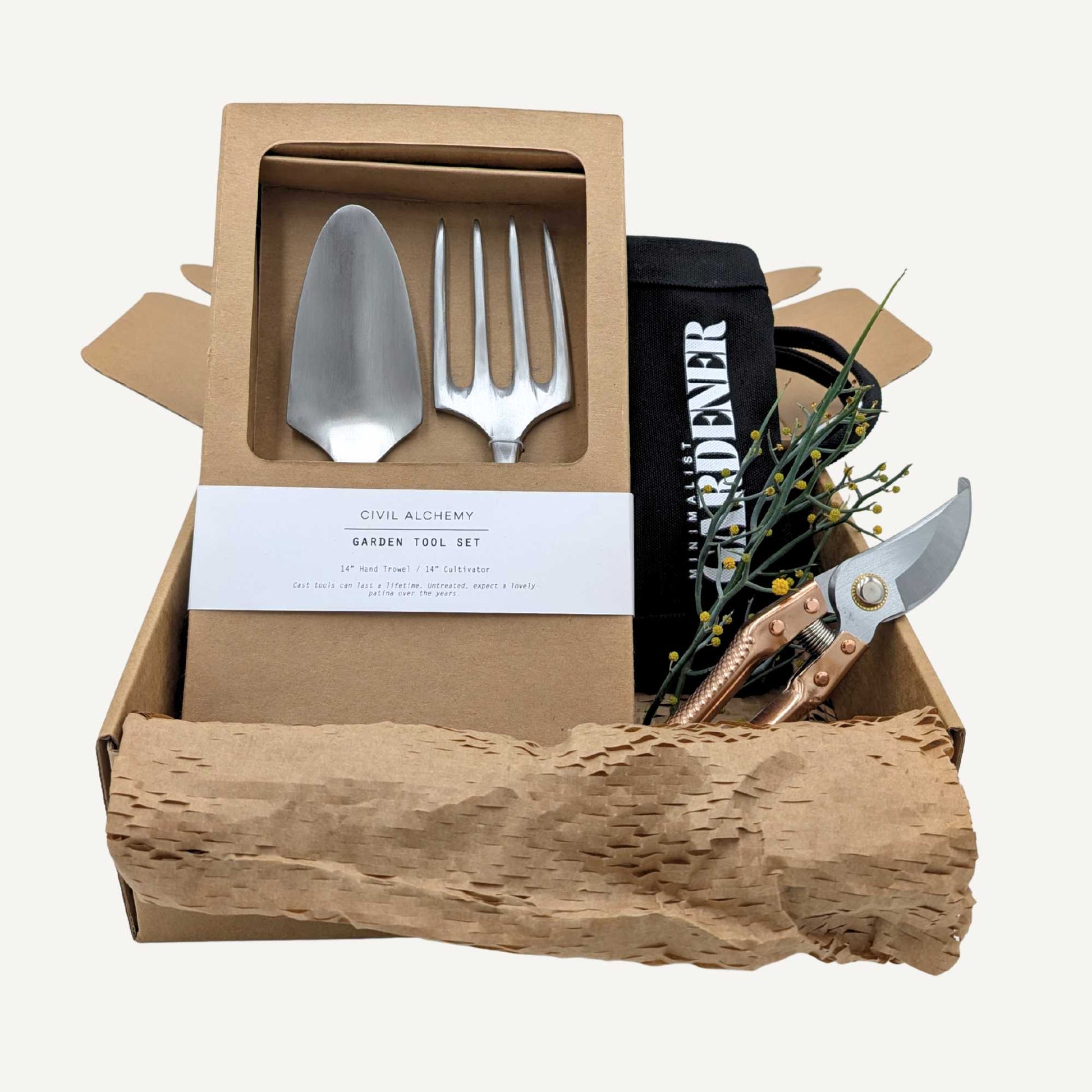 The Minimalist Gardener Tool Gift Pack Home & Garden > Garden Accessories > Gardening Gifts and Kits - Minimalist Gardener