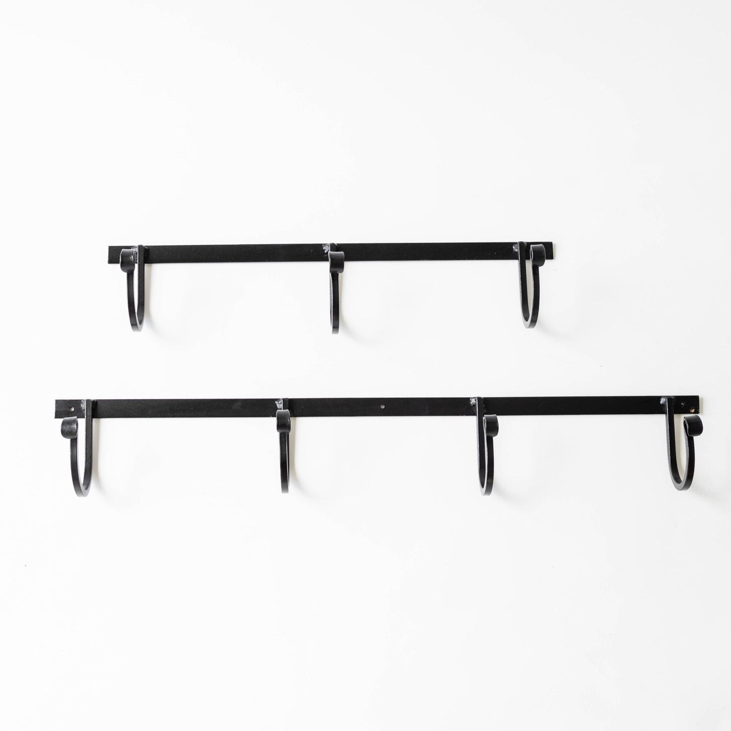 The Wrought Iron Rack Four Hooks Home & Garden > Garden Accessories > Organisation & Storage - Minimalist Gardener