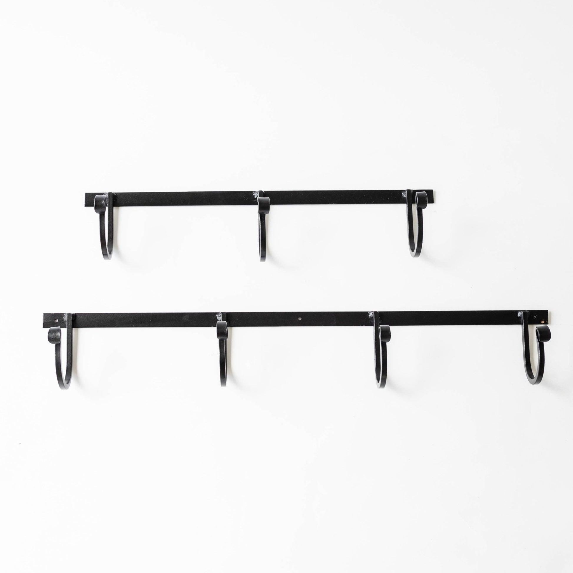 The Wrought Iron Rack Four Hooks Home & Garden > Garden Accessories > Organisation & Storage - Minimalist Gardener