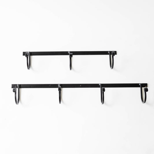The Wrought Iron Rack Four Hooks Home & Garden > Garden Accessories > Organisation & Storage - Minimalist Gardener