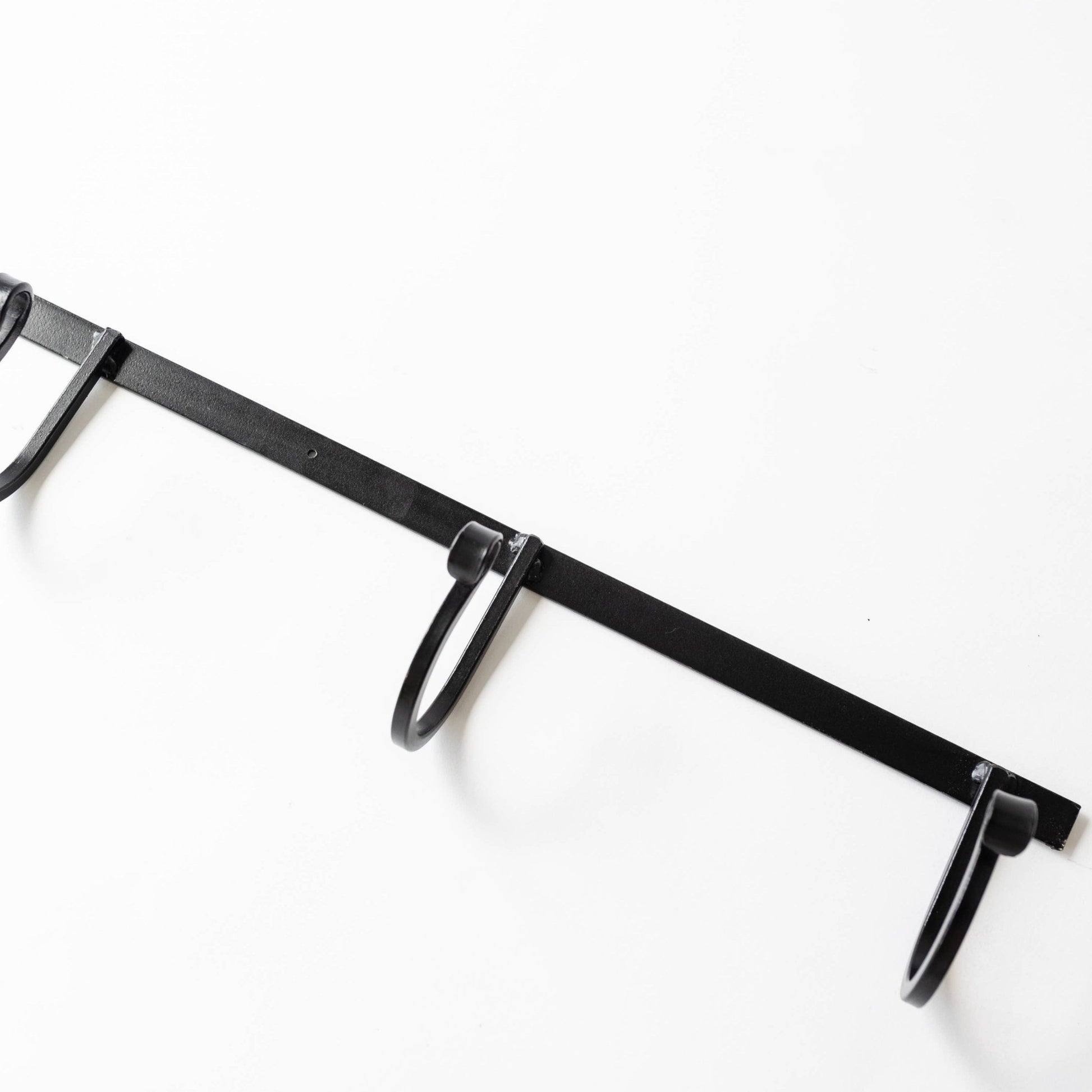 The Wrought Iron Rack Four Hooks Home & Garden > Garden Accessories > Organisation & Storage - Minimalist Gardener