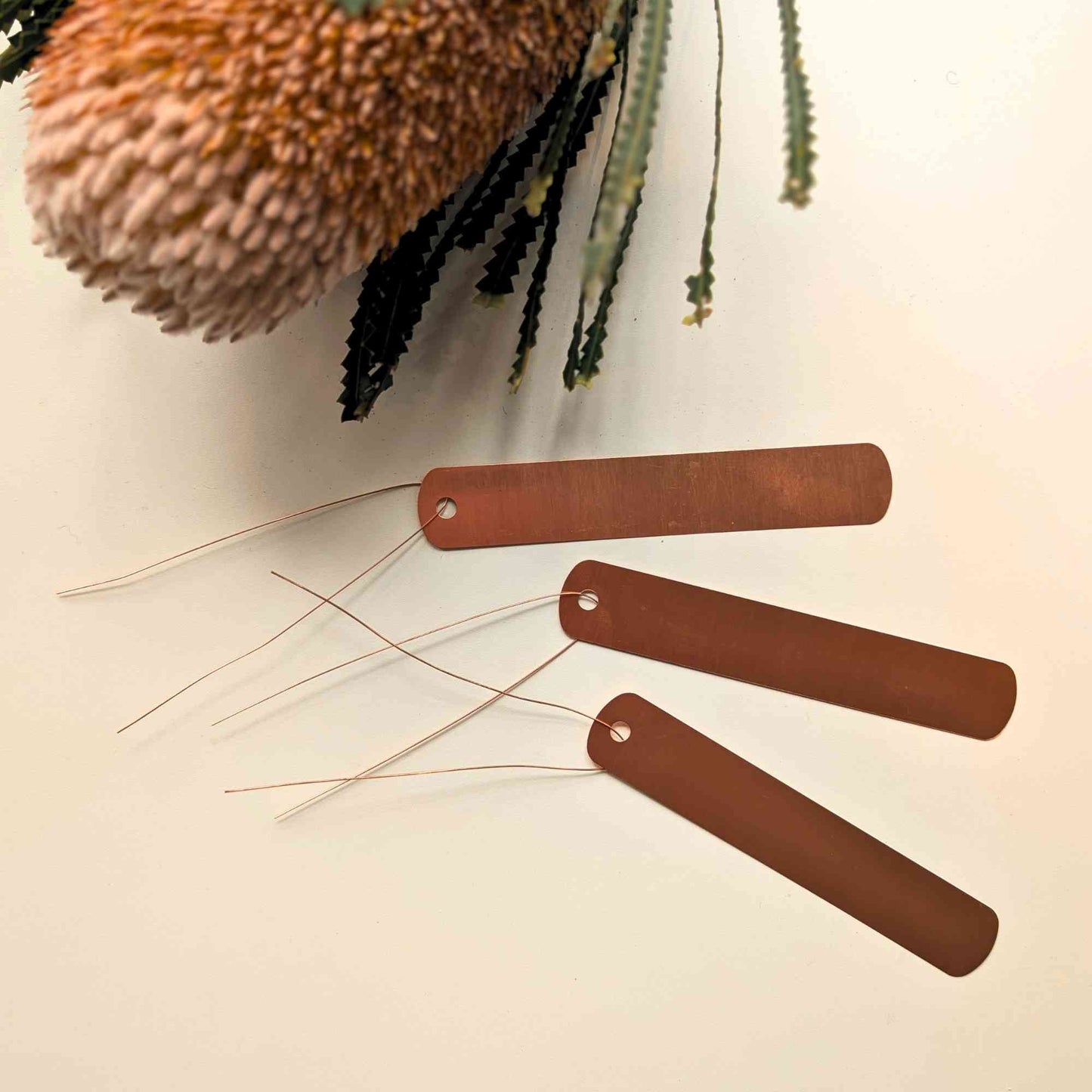 Tie On Copper Plant Labels | Pack of 10 Home & Garden > Garden Labels > Slate Plant Tags - Minimalist Gardener