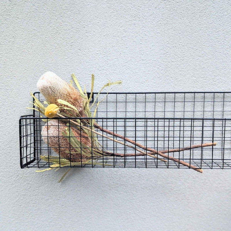 Wall-Mounted Pot Basket & Garden Organiser Home & Garden > Garden Accessories > Organisation & Storage - Minimalist Gardener