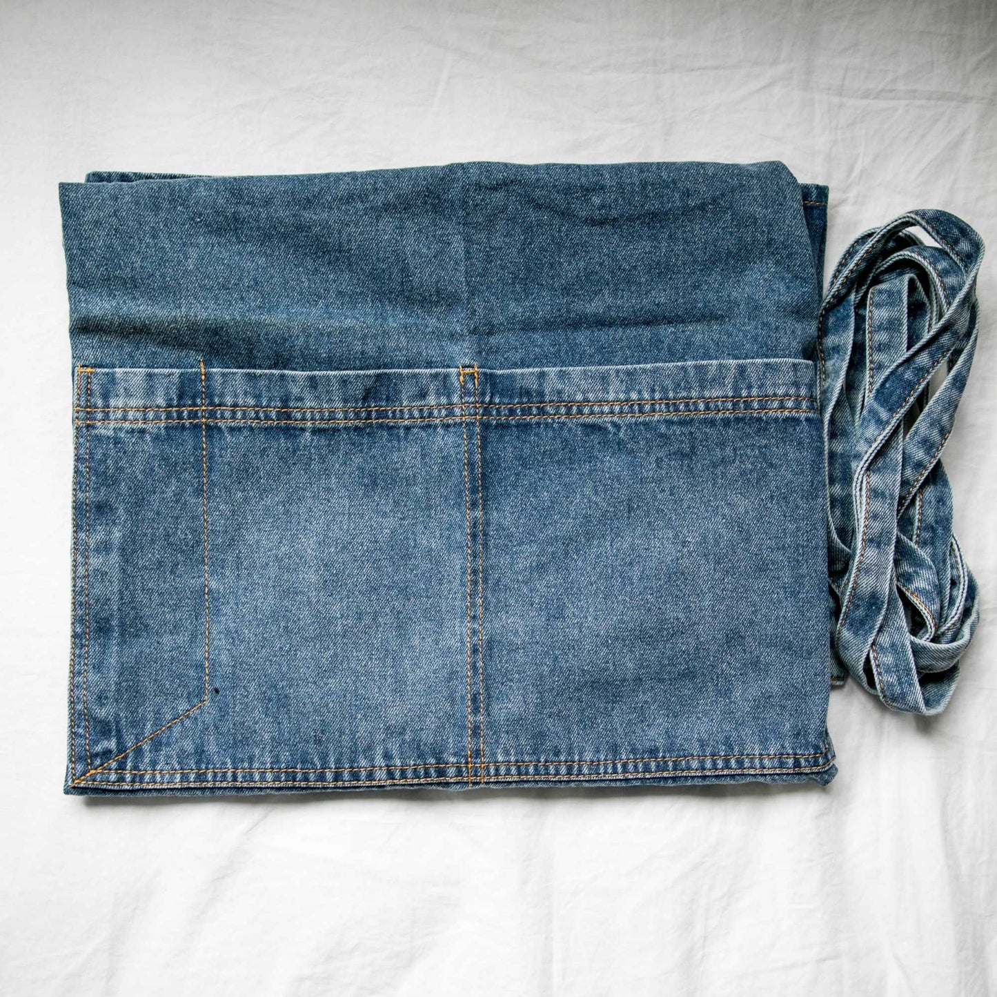 Washed Denim Gardening Apron Dark Blue Home & Garden > Personal Protection > Gardening Apron - Minimalist Gardener