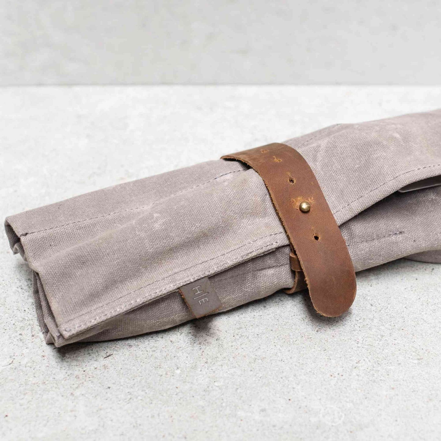 Waxed Canvas Garden Tool Roll | Ash Garden organisation > Garden Storage > Garden Tool Caddy - Minimalist Gardener