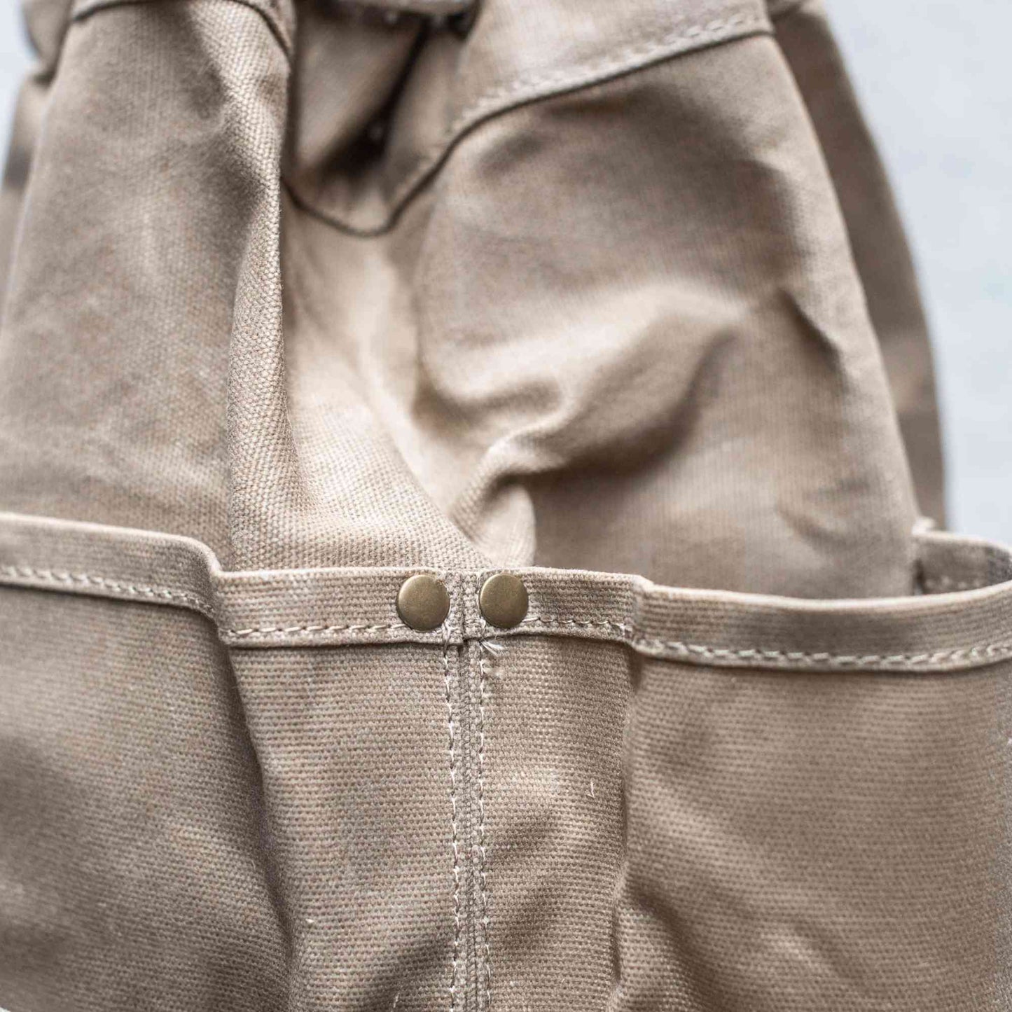 Waxed Canvas Garden Utility Bag | Limited Edition Garden Storage > Garden Bags > Garden Tool Bag - Minimalist Gardener