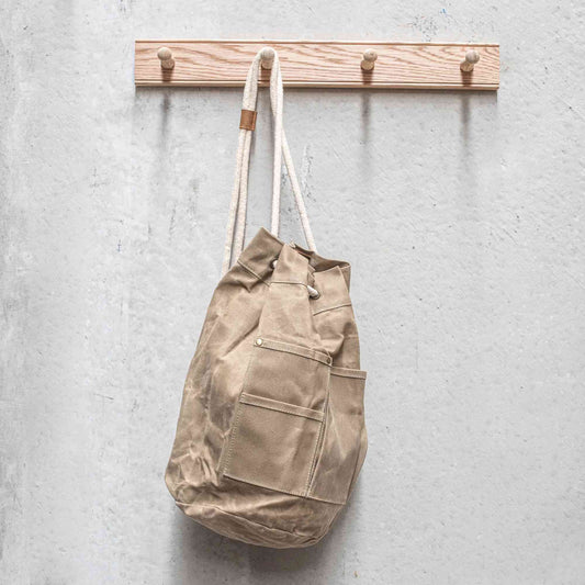 Waxed Canvas Garden Utility Bag | Limited Edition Garden Storage > Garden Bags > Garden Tool Bag - Minimalist Gardener
