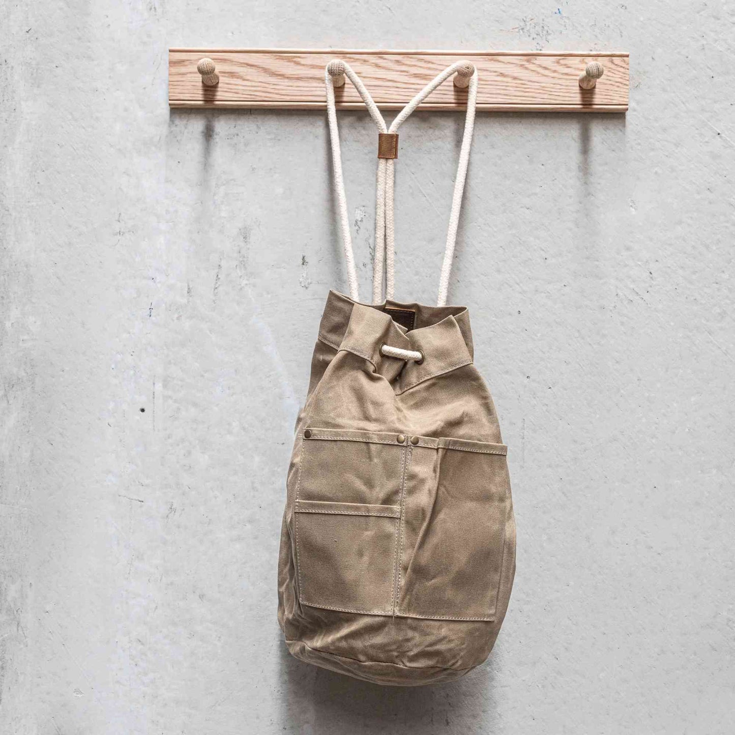 Waxed Canvas Garden Utility Bag | Limited Edition Garden Storage > Garden Bags > Garden Tool Bag - Minimalist Gardener