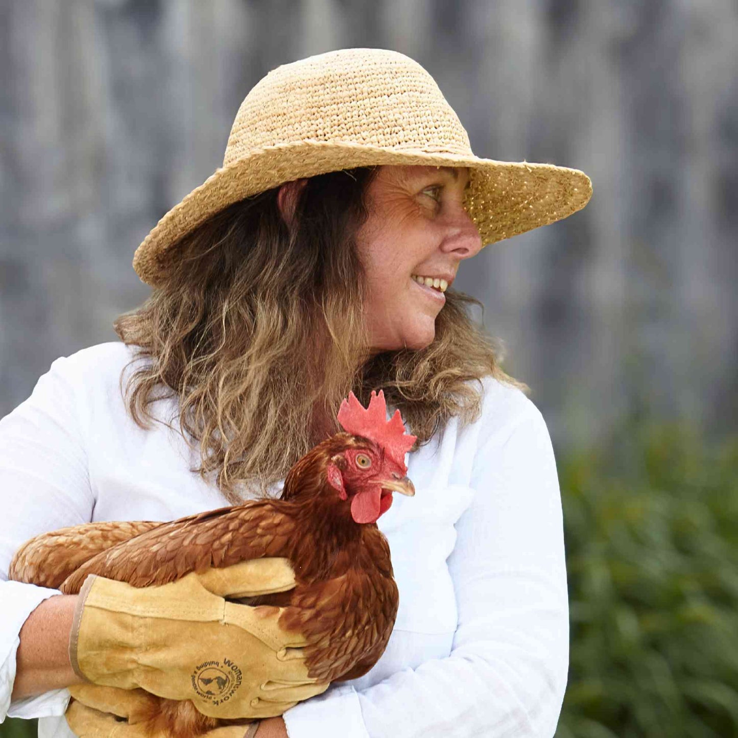 Women's Raffia Garden Sun Hat | UPF 35 Home & Garden > Personal Protection > Garden Sun Hat - Minimalist Gardener