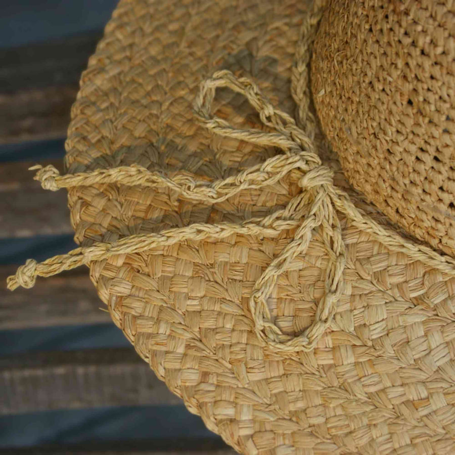 Women's Raffia Garden Sun Hat | UPF 35 Home & Garden > Personal Protection > Garden Sun Hat - Minimalist Gardener